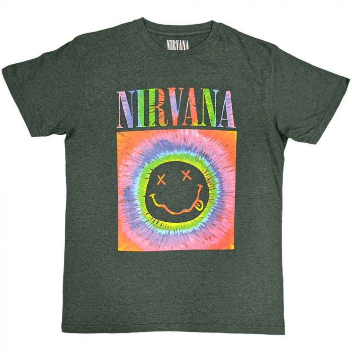 Nirvana Unisex T-Shirt: Happy Face Glow Box [1]