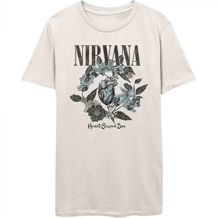 Nirvana Unisex T-Shirt: Heart Shape Box [1]
