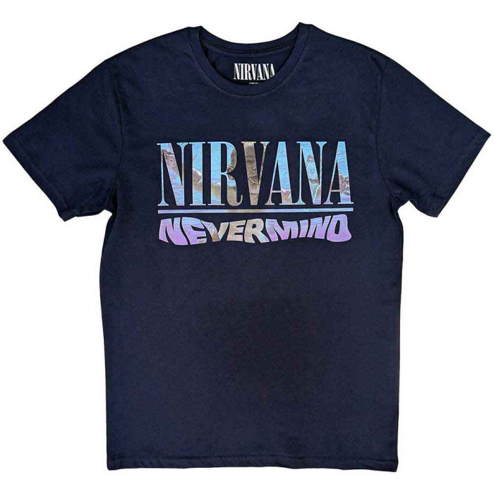 Nirvana Unisex T-Shirt: Nevermind (Back Print) [1]