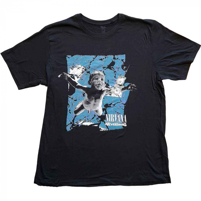 Nirvana Unisex T-Shirt: Nevermind Cracked [1]