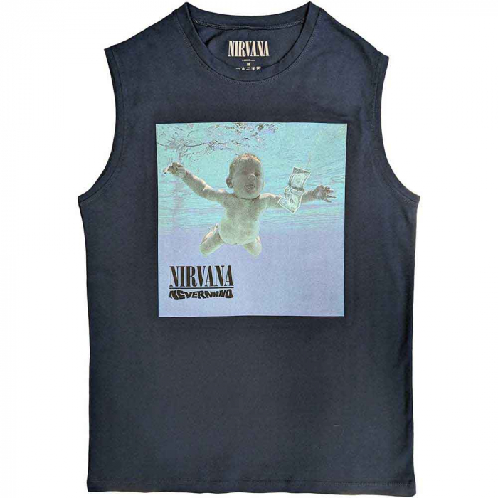 Nirvana Unisex Tank T-Shirt: Nevermind Album [1]