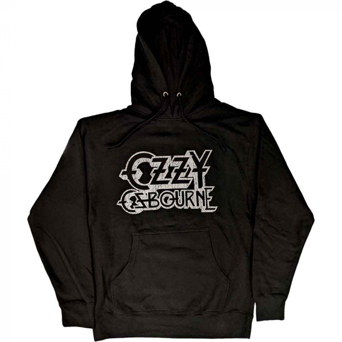 Ozzy Osbourne Unisex Pullover Hoodie: Vintage Logo [1]