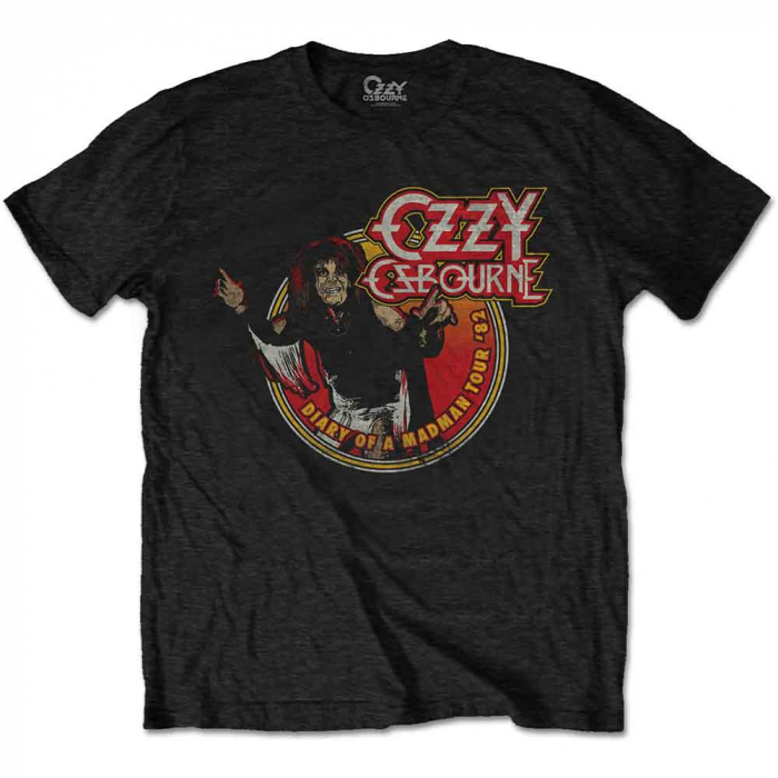 Ozzy Osbourne Unisex T-Shirt: Diary of a Mad Man Tour 1982 [1]