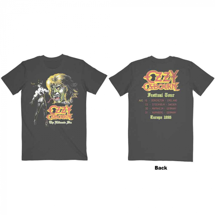 Ozzy Osbourne Unisex T-Shirt: Ultimate Remix (Back Print) [1]