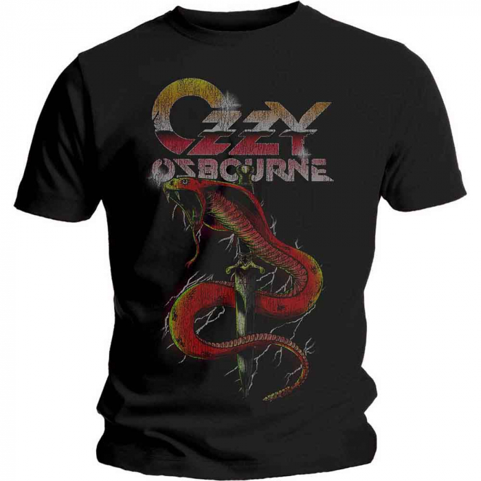 Ozzy Osbourne Unisex T-Shirt: Vintage Snake [1]