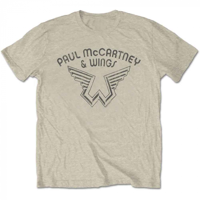 Paul McCartney Unisex T-Shirt: Wings Logo [1]