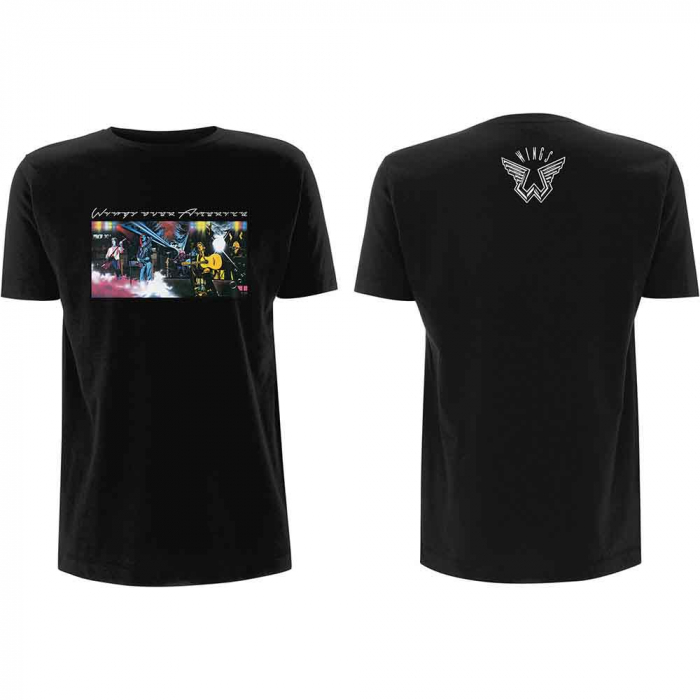 Paul McCartney Unisex T-Shirt: Wings Over America (Back Print) [1]