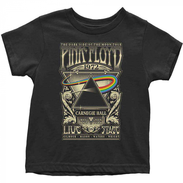 Pink Floyd Kids Toddler T-Shirt: Carnegie Hall Poster (12 Months) [1]