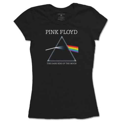 Pink Floyd Ladies T-Shirt: Dark Side of the Moon Refract [1]