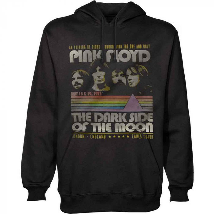 Pink Floyd Unisex Pullover Hoodie: Retro Stripes [1]
