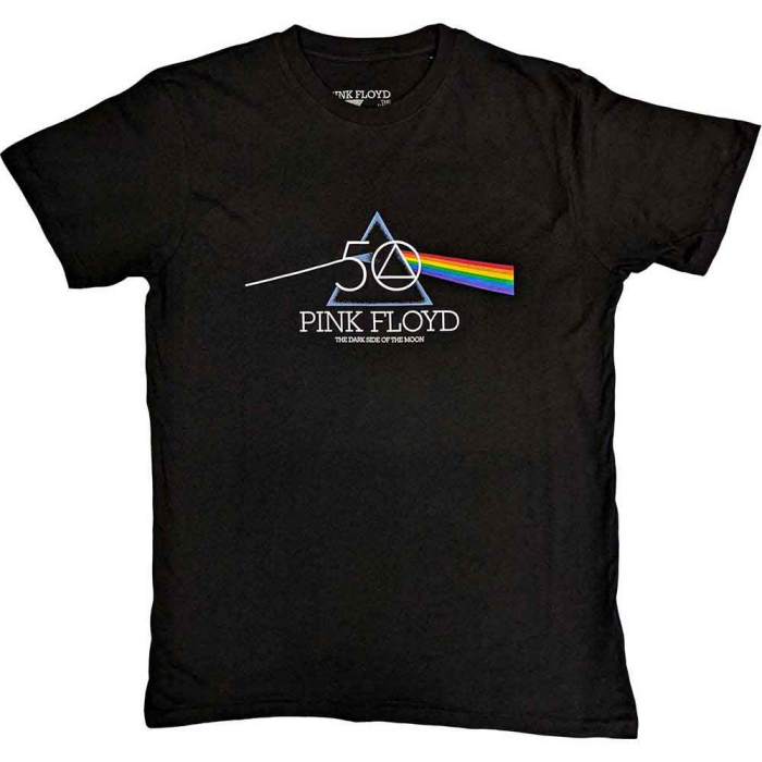 Pink Floyd Unisex T-Shirt: 50th Prism Logo [1]