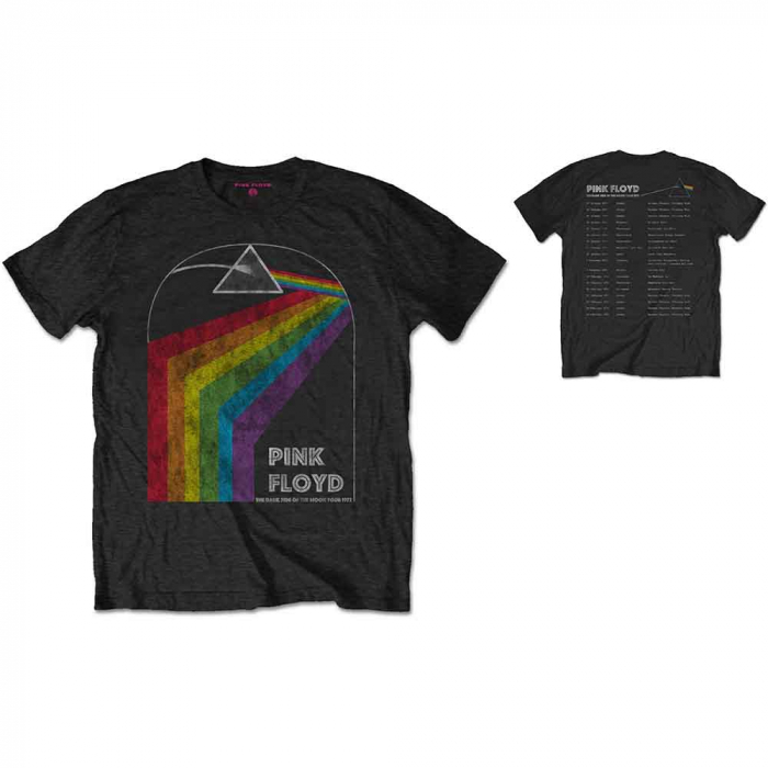 Pink Floyd Unisex T-Shirt: Dark Side of the Moon 1972 Tour (Back Print) [1]