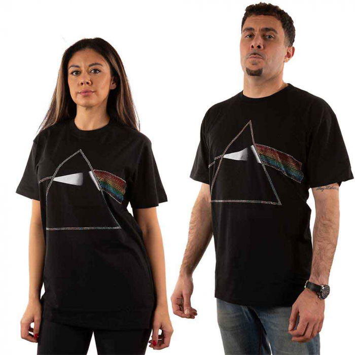 Pink Floyd Unisex T-Shirt: Dark Side of the Moon (Embellished) [1]