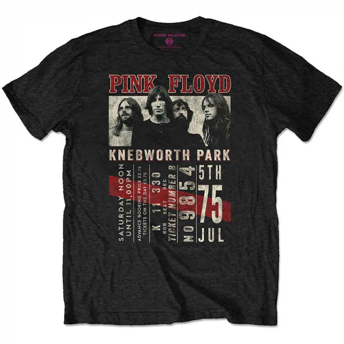 Pink Floyd Unisex T-Shirt: Knebworth '75 (Eco-Friendly) [1]