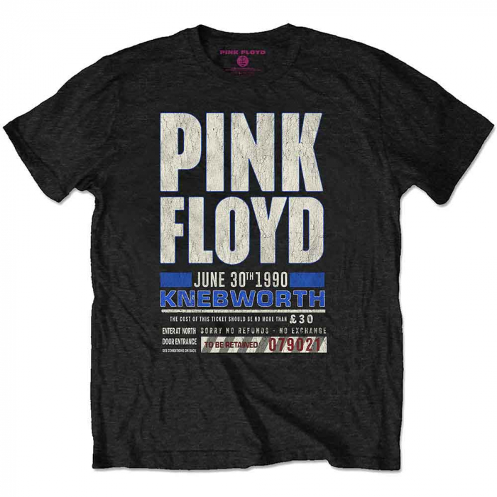 Pink Floyd Unisex T-Shirt: Knebworth '90 Red [1]