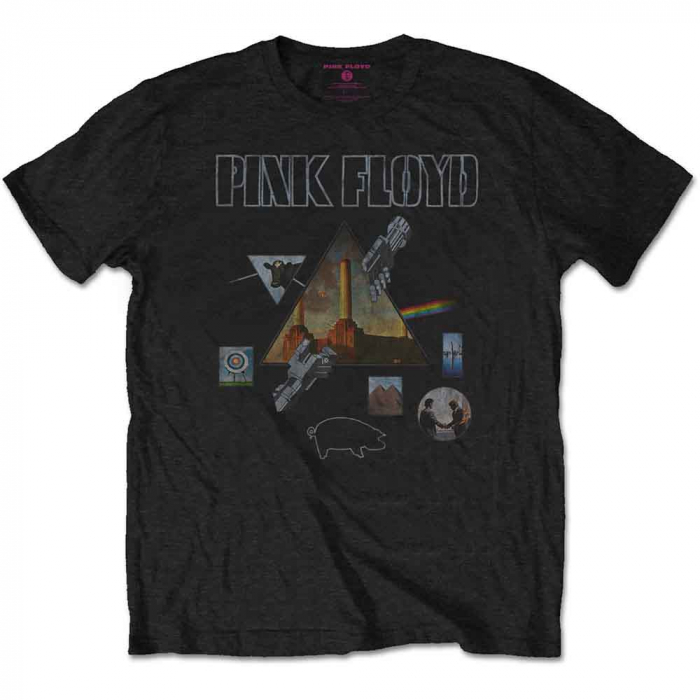 Pink Floyd Unisex T-Shirt: Montage [1]