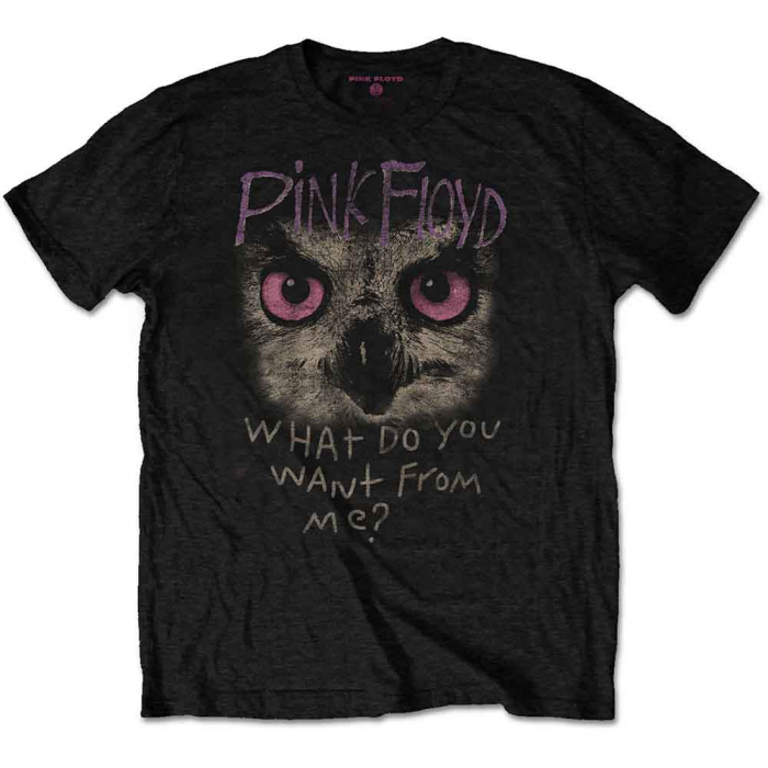 Pink Floyd Unisex T-Shirt: Owl - WDYWFM? [1]