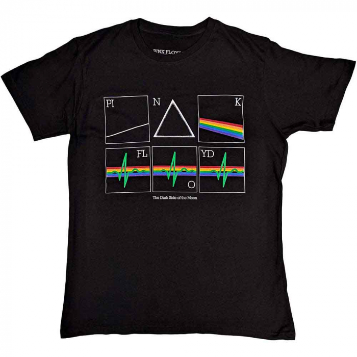 Pink Floyd Unisex T-Shirt: Prism Heart Beat [1]