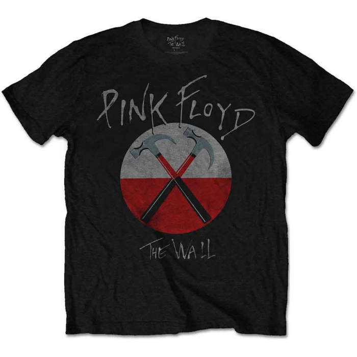 Pink Floyd Unisex T-Shirt: The Wall Hammers Logo [1]