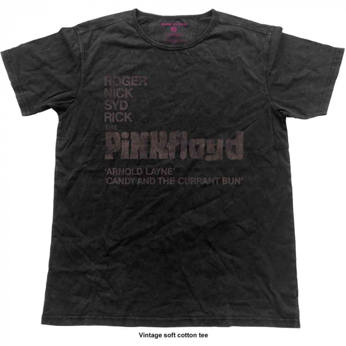 Pink Floyd Unisex Vintage T-Shirt: Arnold Layne Demo [1]