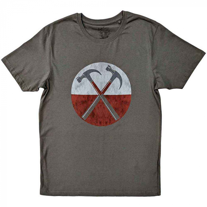 Pink Floyd Unisex Vintage T-Shirt: Vintage The Wall Hammers [1]