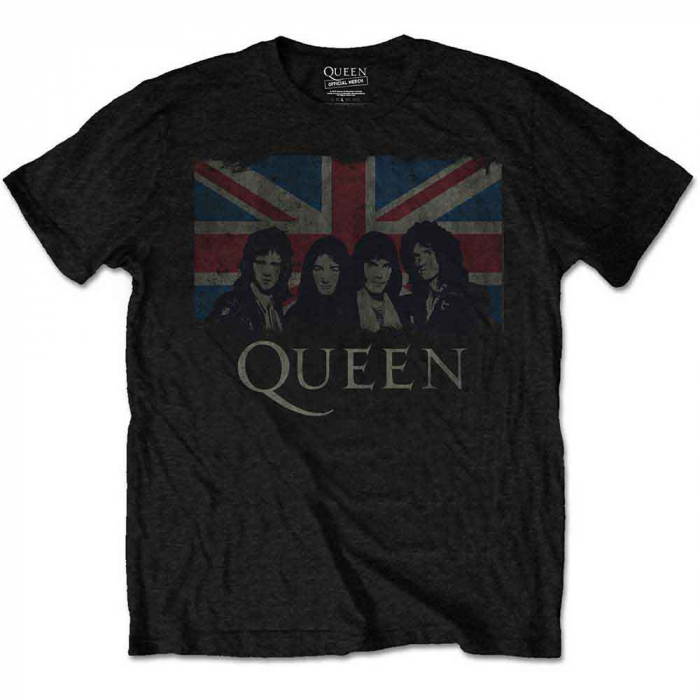 Queen Kids T-Shirt: Vintage Union Jack (1-2 Years) [1]