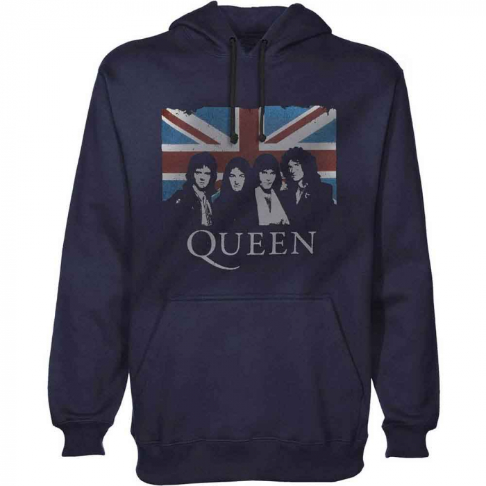 Queen Unisex Pullover Hoodie: Union Jack [1]