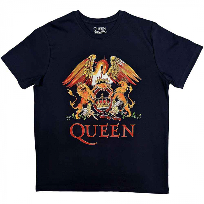Queen Unisex T-Shirt: Classic Crest [1]