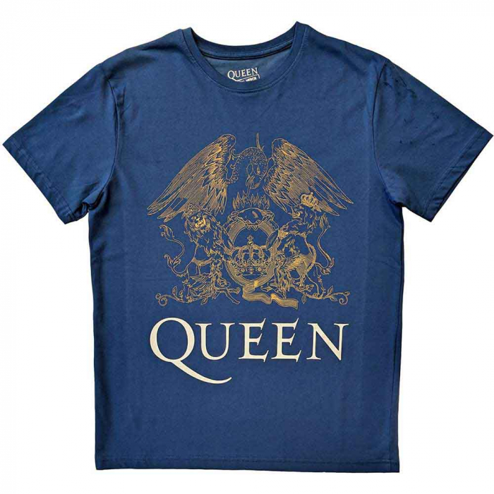 Queen Unisex T-Shirt: Crest [1]