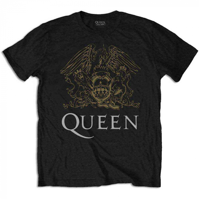Queen Unisex T-Shirt: Crest [1]