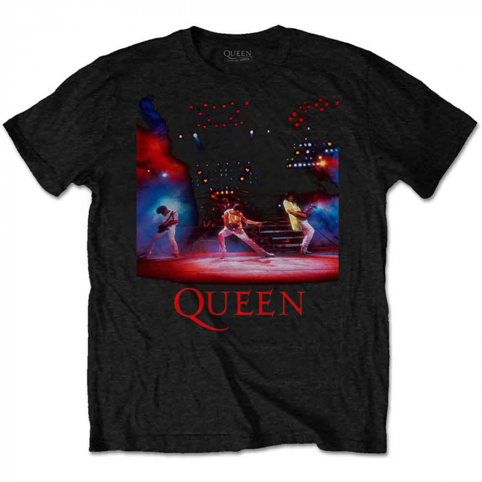 Queen Unisex T-Shirt: Live Shot Spotlight [1]