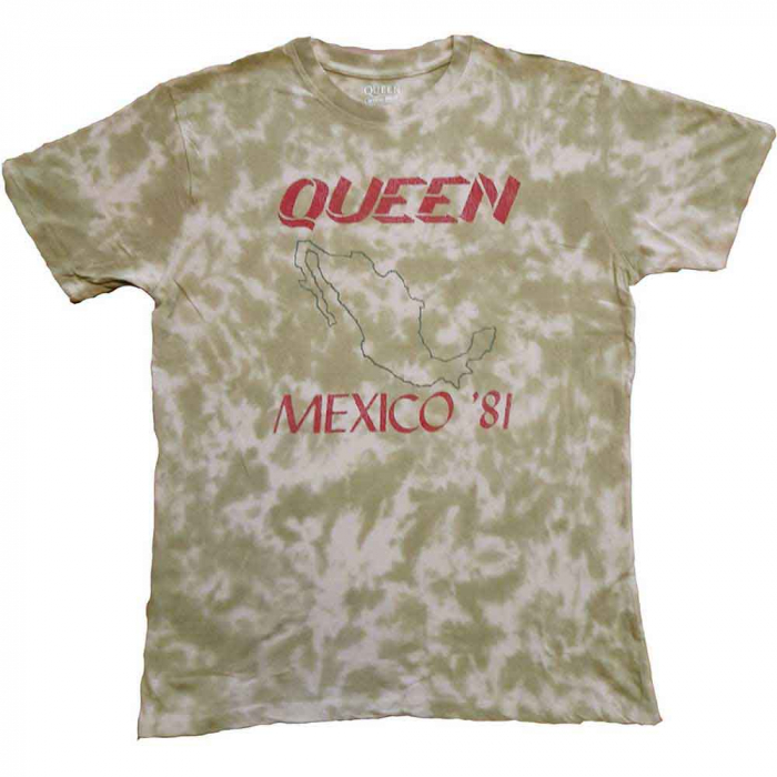 Queen Unisex T-Shirt: Mexico '81 (Wash Collection) [1]