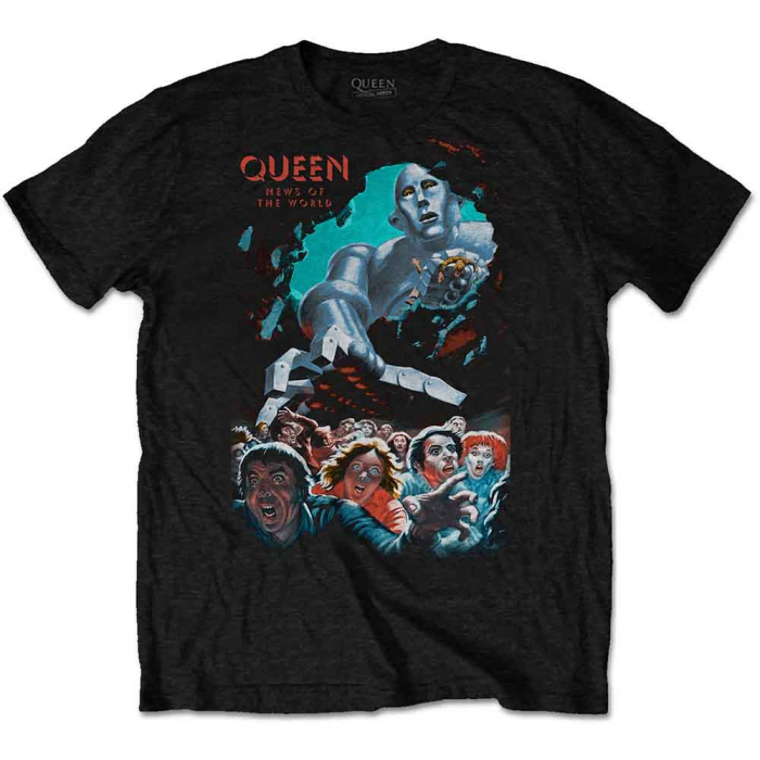 Queen Unisex T-Shirt: News Of The World Vintage [1]