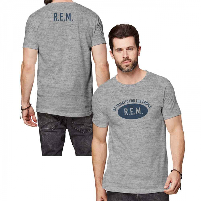 R.E.M. Unisex T-Shirt: Automatic (Back Print) [1]
