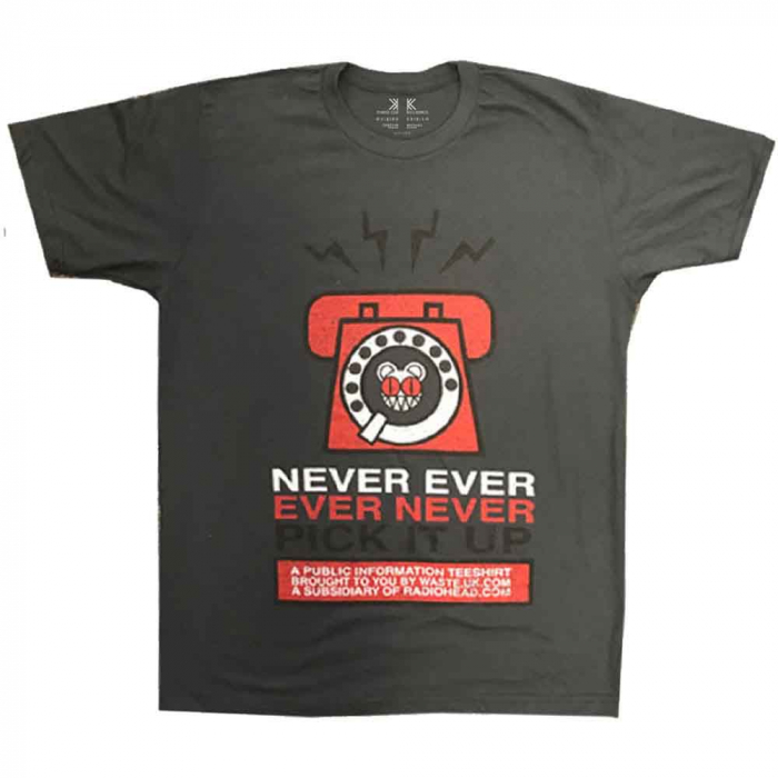 Radiohead Unisex T-Shirt: Never Pick It Up [1]