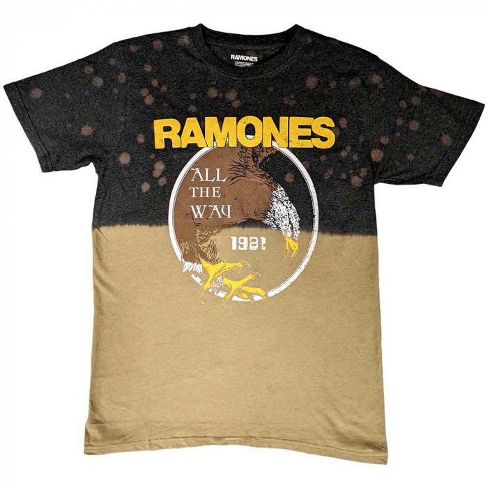 Ramones Unisex T-Shirt: All The Way (Wash Collection) [1]