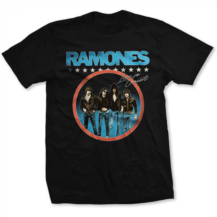 Ramones Unisex T-Shirt: Circle Photo [1]