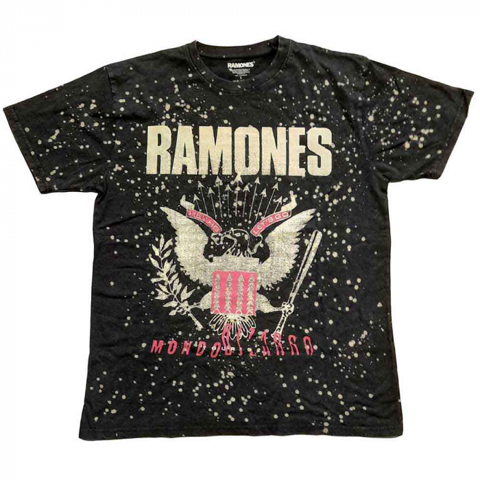 Ramones Unisex T-Shirt: Eagle (Wash Collection) [1]
