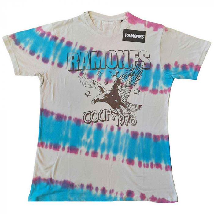 Ramones Unisex T-Shirt: Eagle (Wash Collection) [1]