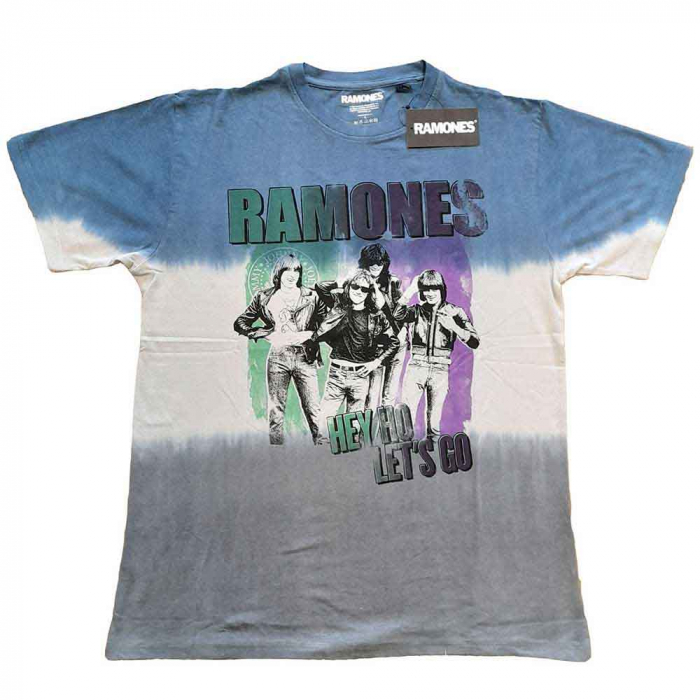Ramones Unisex T-Shirt: Hey Ho Retro (Wash Collection) [1]