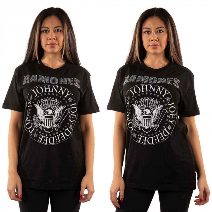 Ramones Unisex T-Shirt: Presidential Seal (Embellished) [1]