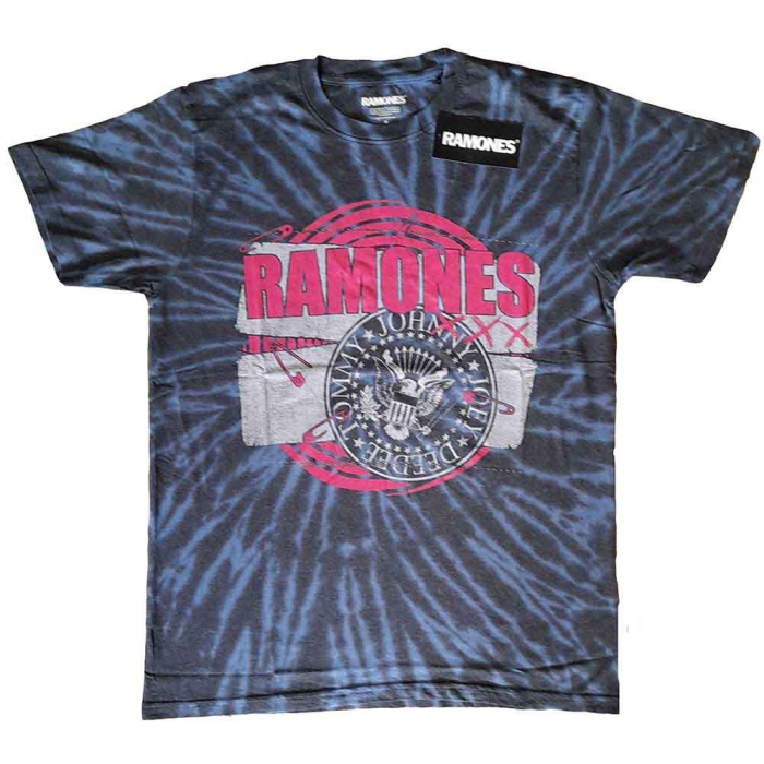 Ramones Unisex T-Shirt: Punk Patch (Wash Collection) [1]
