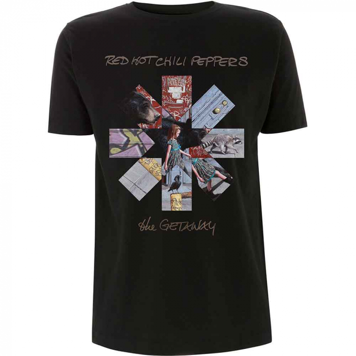 Red Hot Chili Peppers Unisex T-Shirt: Getaway Album Asterisk [1]