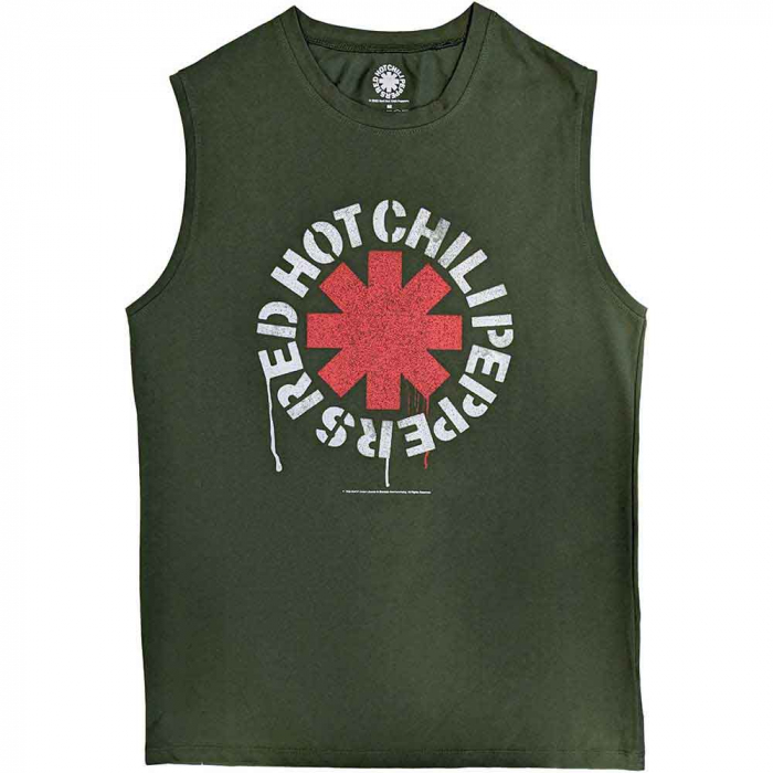 Red Hot Chili Peppers Unisex Tank T-Shirt: Stencil [1]