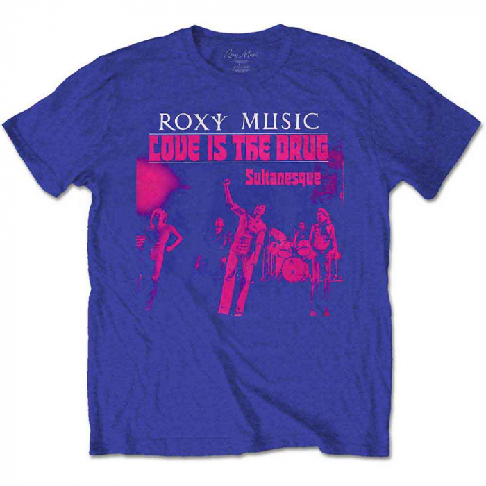 Roxy Music Unisex T-Shirt: Love Is The Drug [1]