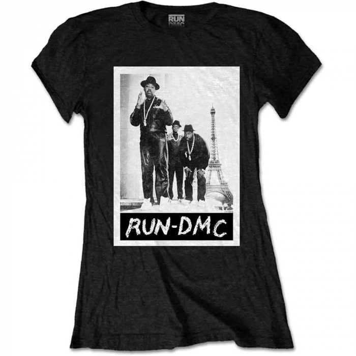 Run DMC Ladies T-Shirt: Paris Photo [1]