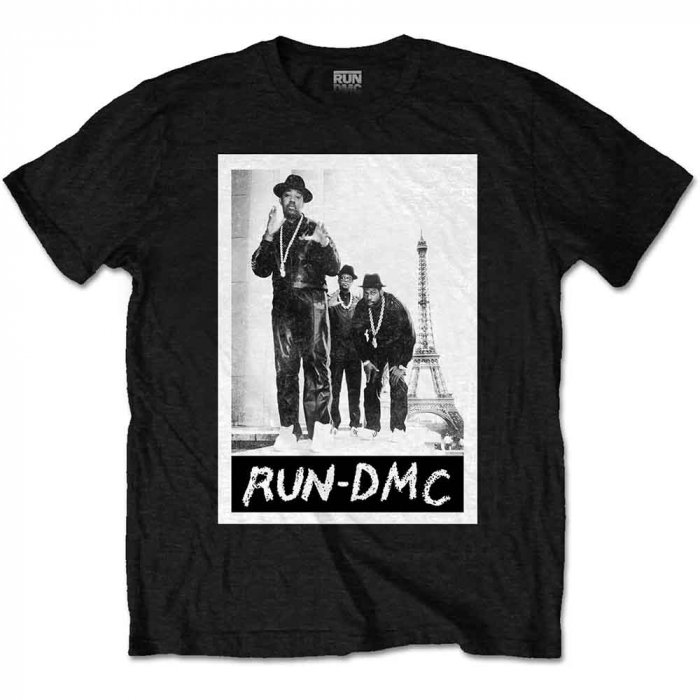 Run DMC Unisex T-Shirt: Paris Photo [1]