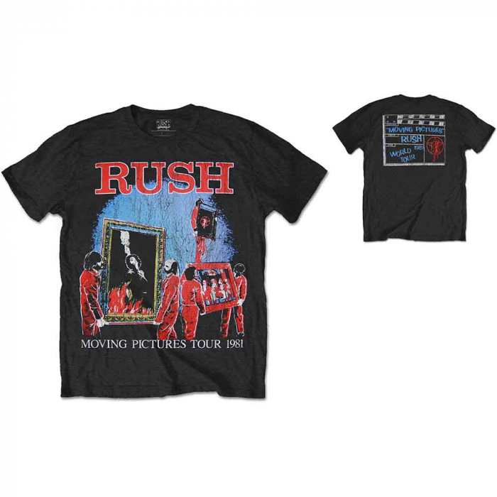 Rush Unisex T-Shirt: 1981 Tour (Back Print) [1]