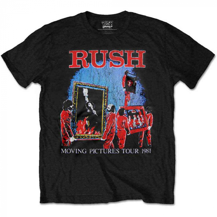Rush Unisex T-Shirt: Moving Pictures Tour [1]