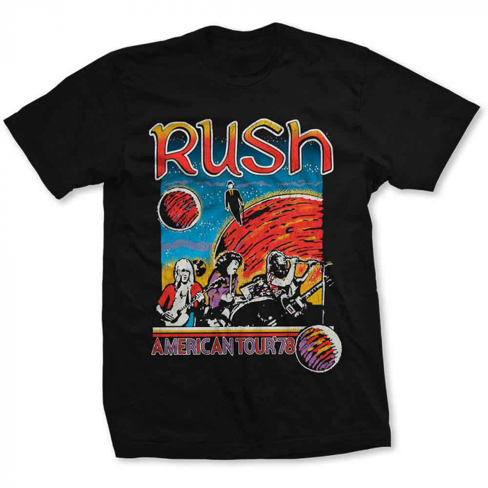 Rush Unisex T-Shirt: US Tour 1978 [1]